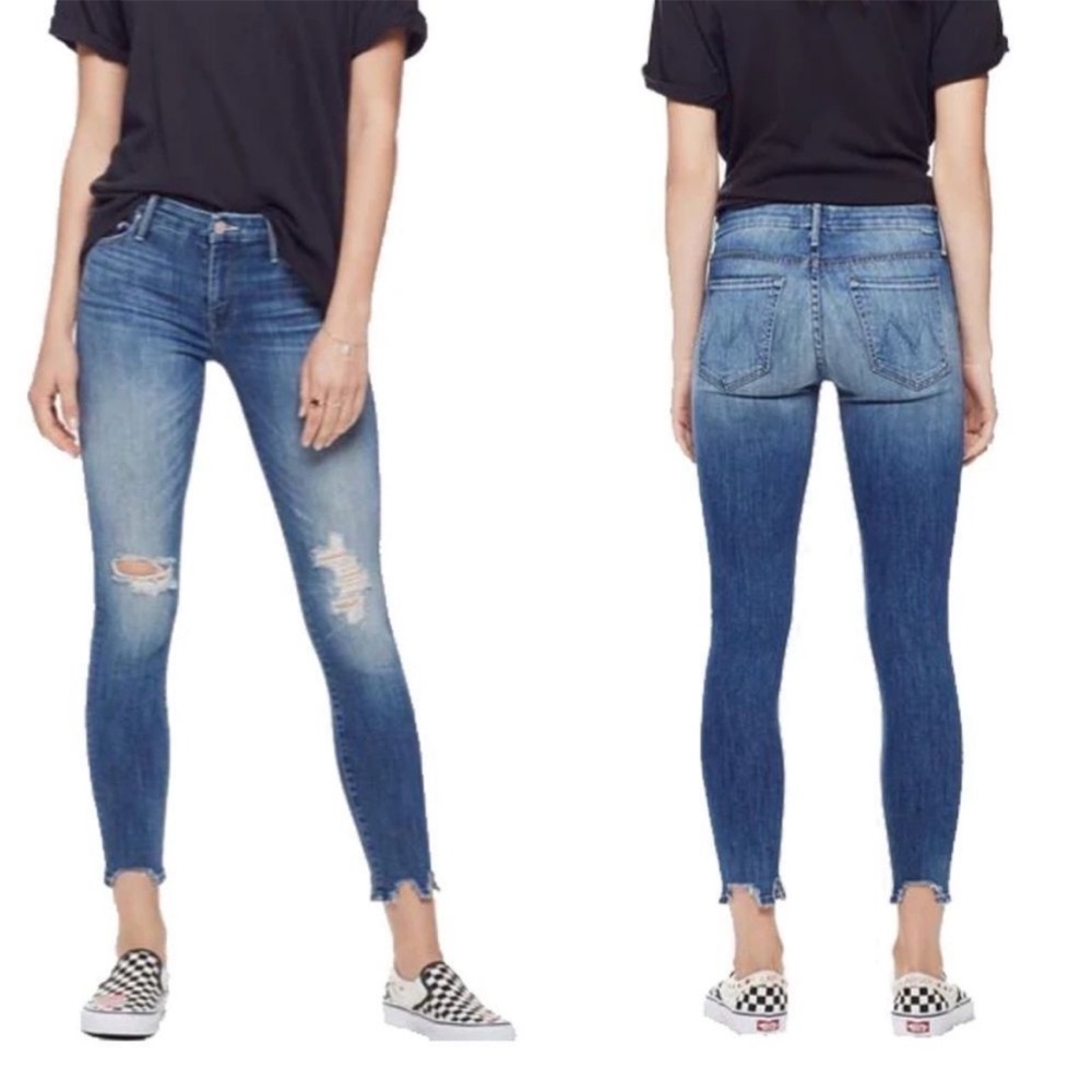 MOTHER The Looker Ankle Chew Jean in Mums
The Word Distressed Skinny Size 27